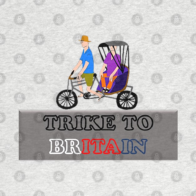 Trike to Britain - Three - Wheeled Cycle by drawkwardly